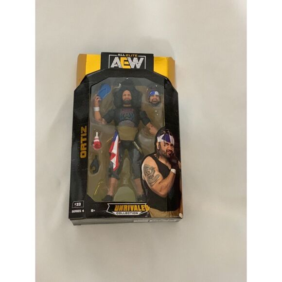 AEW Unrivaled Collection Series 4 ORTIZ #33 Wrestling Action Figure, TOYS FIGURE - Picture 2 of 7